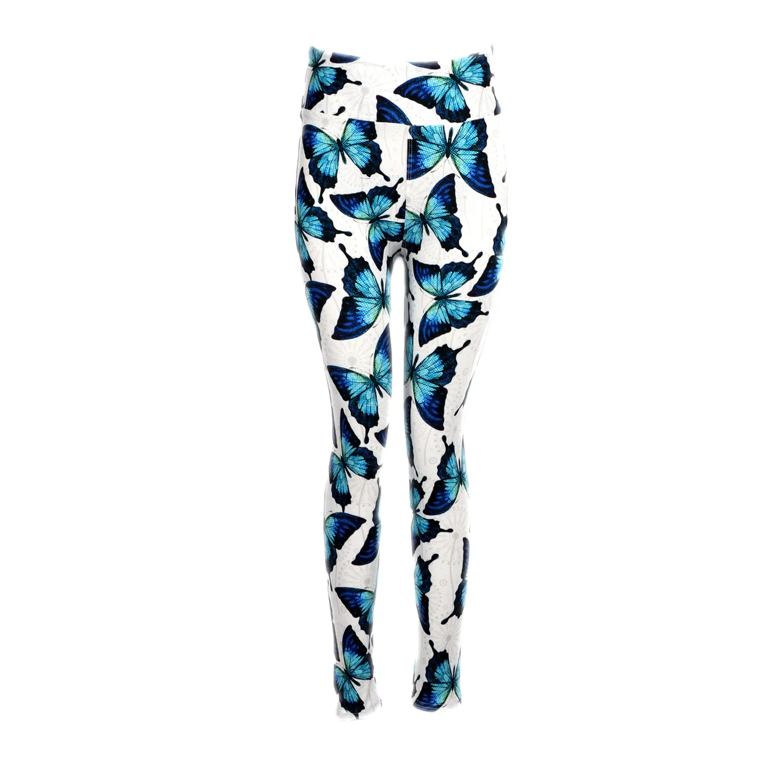 

High Quality Super Soft Butterfly Prints Women Yoga Leggings