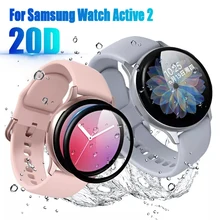 Screen Protector For Samsung Galaxy Watch Active 2 Watch Film 40mm 44mm Smartwatch Protective Film Not Glass Protector Pantalla