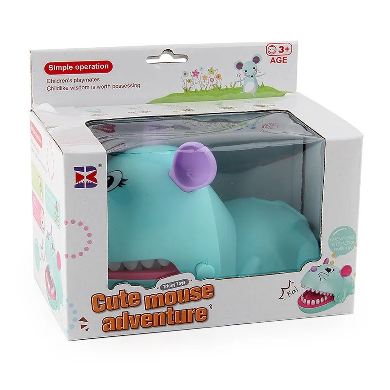 

Finger-biting toys Biting-hand little mouse table game props Parent-child children's trick toys