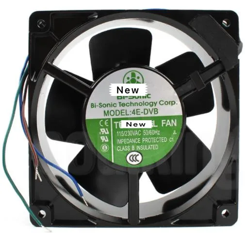 

Original 4E-DVB 115/230V 4 wire All metal Dual voltage cooling fan
