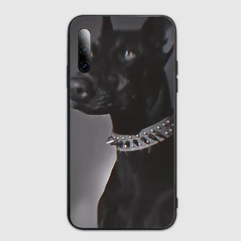 

Doberman Dog Phone Case For Samsung S note S10E 6 7 8 9 10 20 plus edge lite Cover Fundas Coque