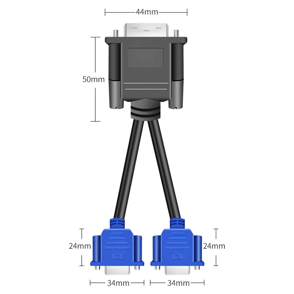 Разветвитель DMS 59 Pin папа-2 HDMI/VGA/DVI/DP мама | Электроника