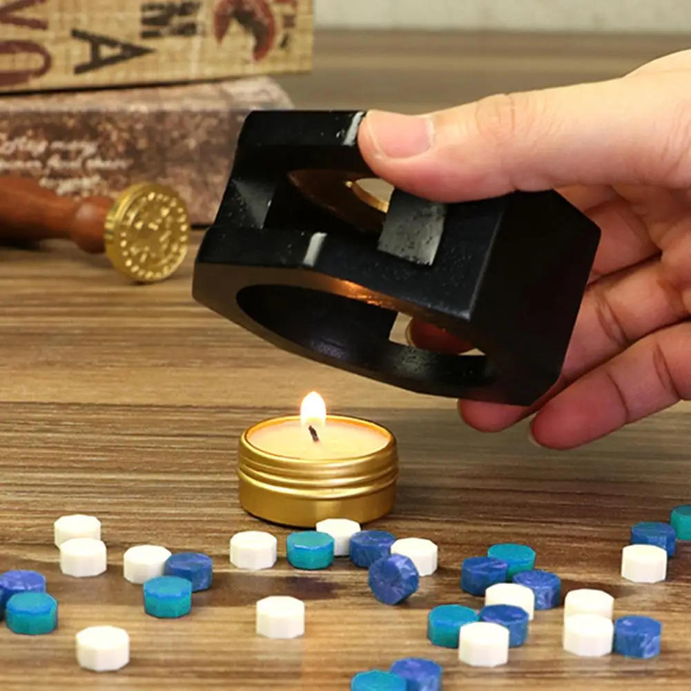 

100pcs/bag Vintage Sealing Wax Tablet Pill Beads Octagon Wax Seal Stamp For Envelope Wedding Party Stamping Grain Sealing Wax