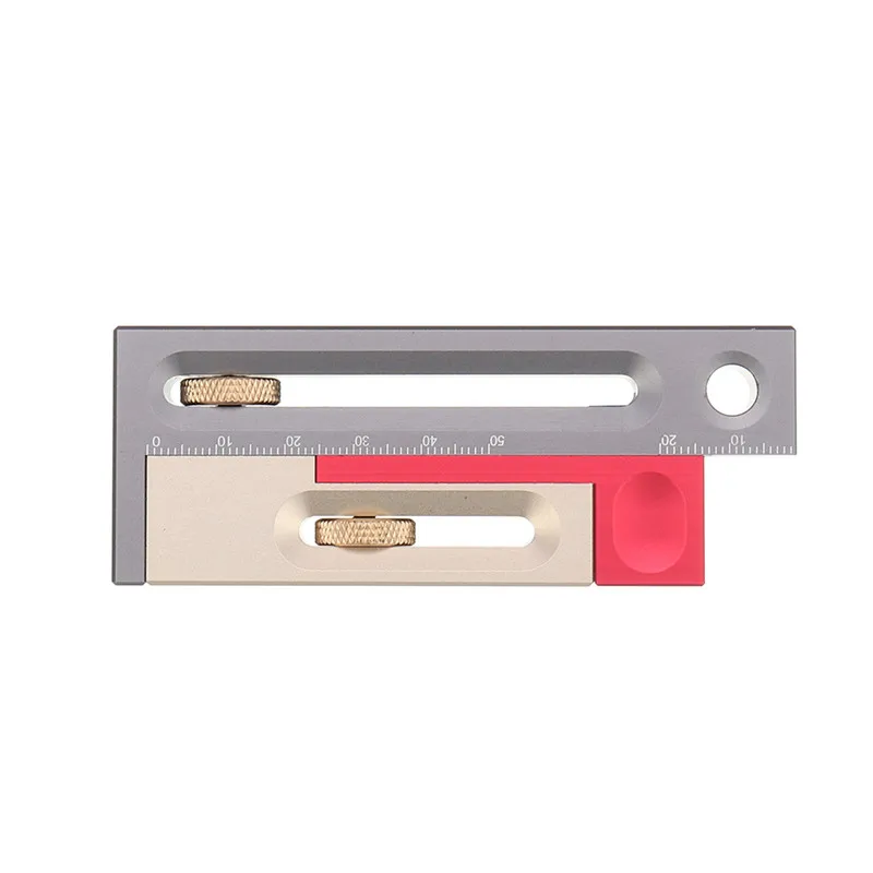 Saw Slot Adjuster Mortise and Tenon Tool Movable Measuring Block Tenonmaker Length Compensation Router Set Up Woodworking | Инструменты