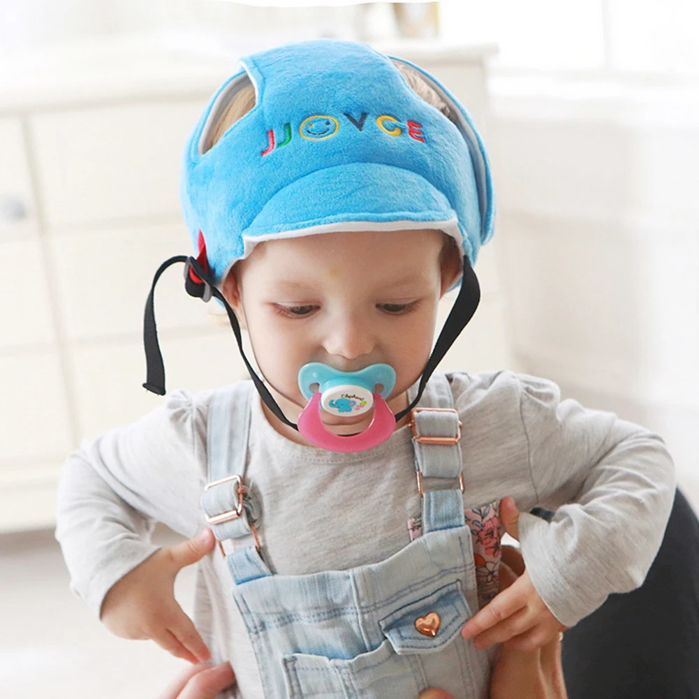 

Baby Toddler Cap Anti-collision Protective Hat Baby Safety Helmet Soft Comfortable Head Security & Protection - Adjustab