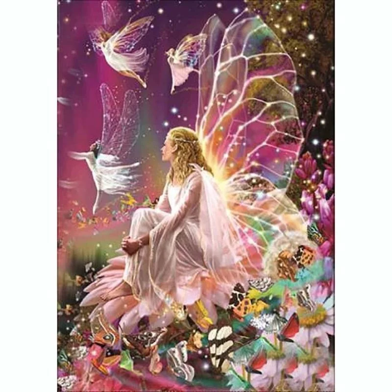 

5D Diamond Painting Drill Beauty Fairy Diamond Embroidery Painting Home Decor DIY Accessories