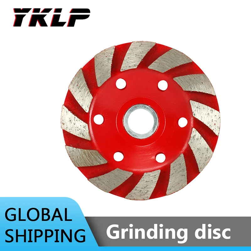 

4" Diamond Grinding Disc Wheel Cup for Angle Grinder Stone Marble Granite 12T