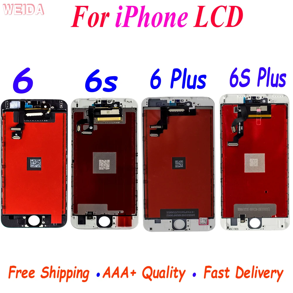 

Дисплей с тачскрином для iPhone 6, 6S, 6 Plus, 6 P, 6S Plus