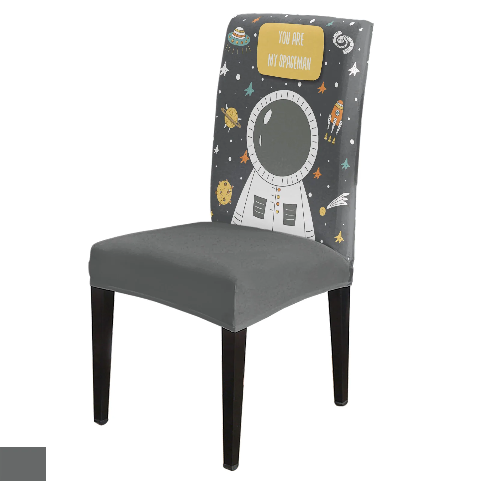 

Astronaut Space Milky Way Dining Chair Home Decor Chair Covers Living Room Seat Covers for Chairs