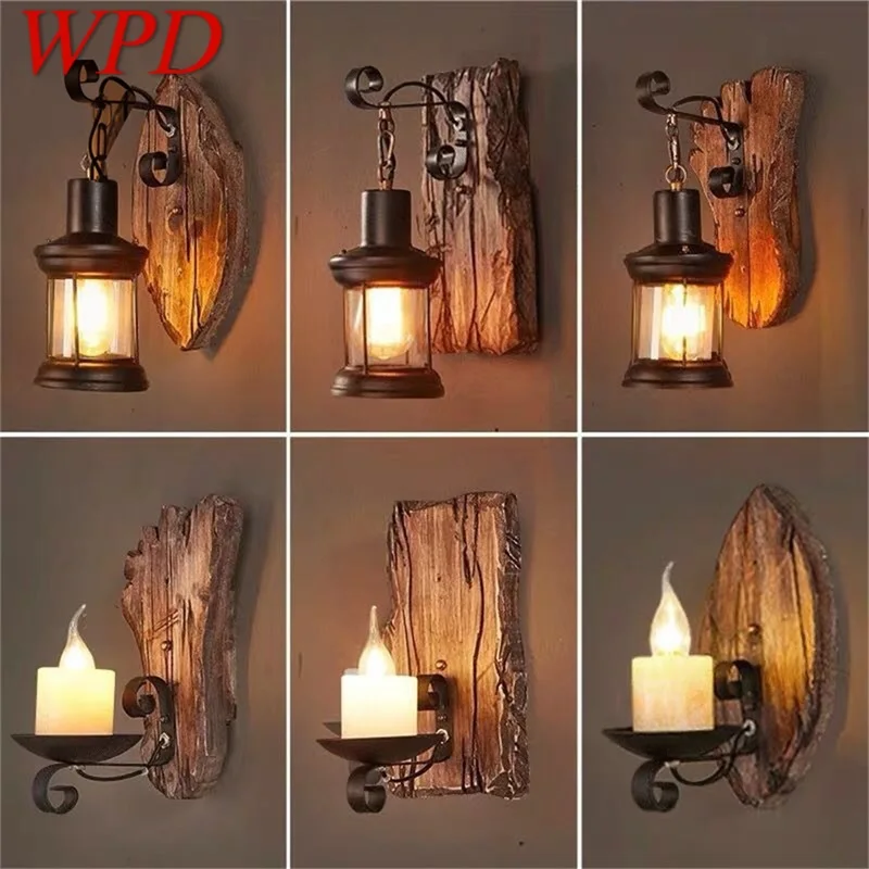 

WPD Wall Sconces Lamps Loft Contemporary Industrial Retro LED Light Creative For Home Bar