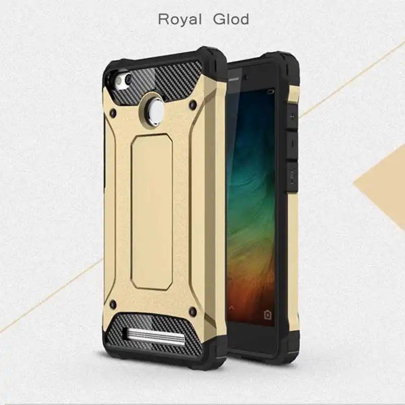 Mokoemi железная Броня ударопрочная 5," для Xiaomi Redmi 3s чехол для Xiaomi Redmi 3s чехол для сотового телефона - Цвет: Gold