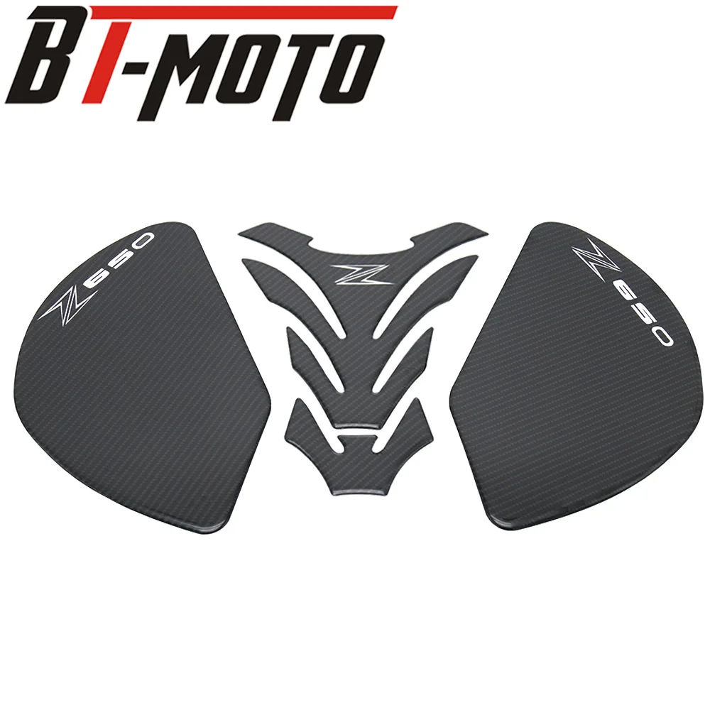 3D наклейка на бак из углеродного волокна защитная подкладка боковой газовый