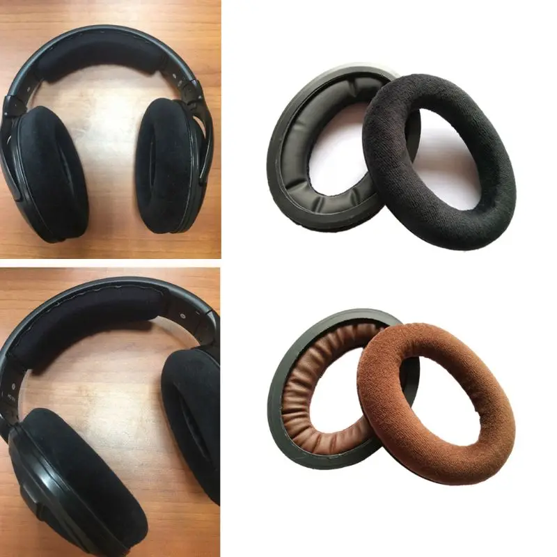 Велюровая подушка для ушей Sennheiser HD515 HD555 HD595 PC360 qyh | Электроника