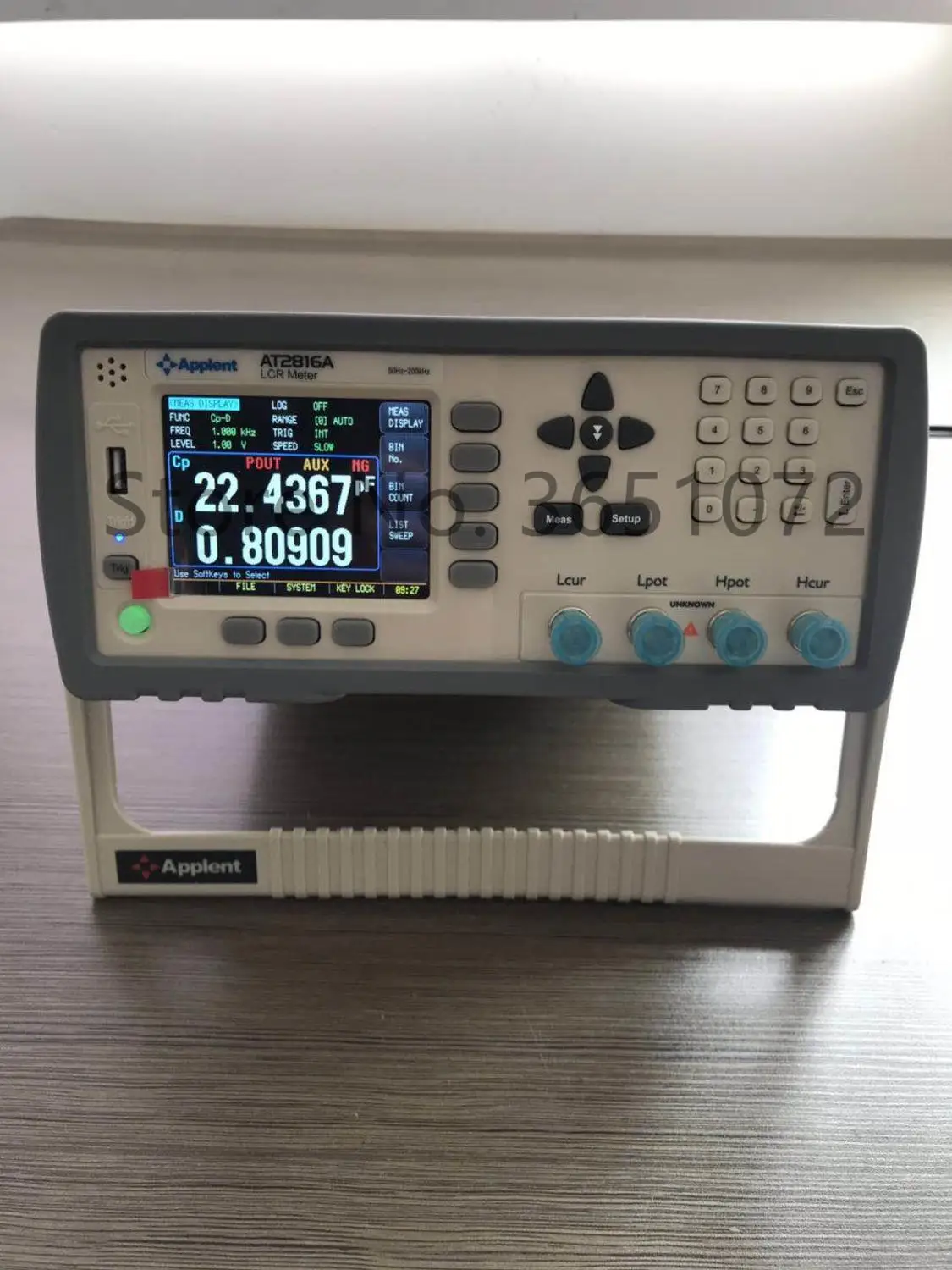 AT2816A RLC метр СОЭ измеритель сопротивления производитель Китай