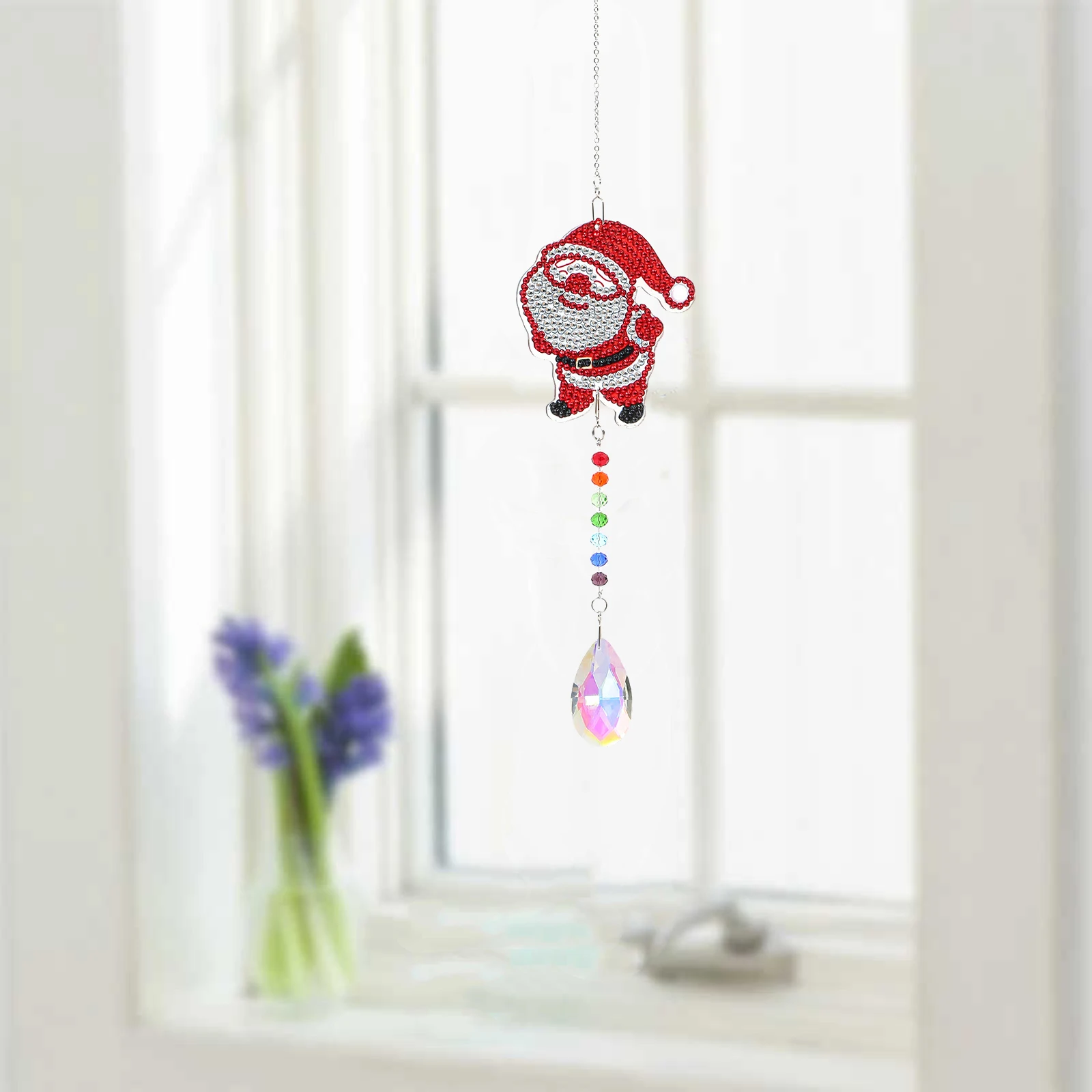 

5D DIY Diamond Painting Dream Catcher Wind Chimes Kit For Door Home Wall Decoration Special Shaped Drill Diamond Embroidery Kit