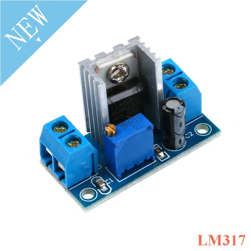 LM317 преобразователь напряжения понижающий модуль платы линейный регулятор