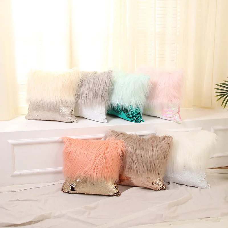 Чехол для подушки с блестками чехол на рождественскую елку дивана | Дом и сад