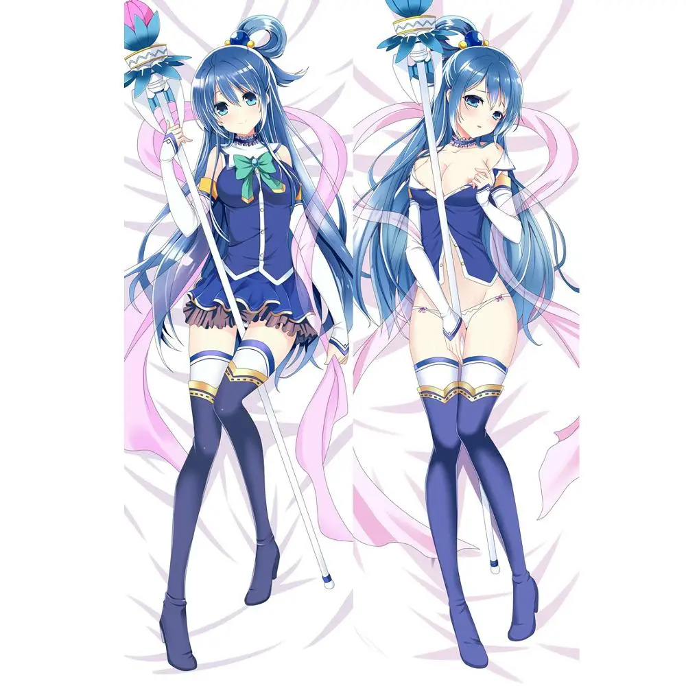 66036 Японское аниме: KonoSuba God's blessding на этом прекрасном мире Dakimakura мужская длинная подушка для объятий чехол Заказная подушка крышка - Цвет: 66036
