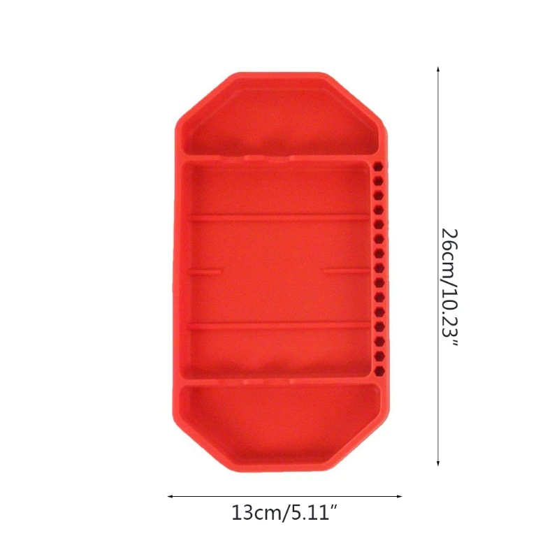 

Multifunction Flexible Vehicle Tool Tray Non Slip Car Repair Tool Organizer Hold