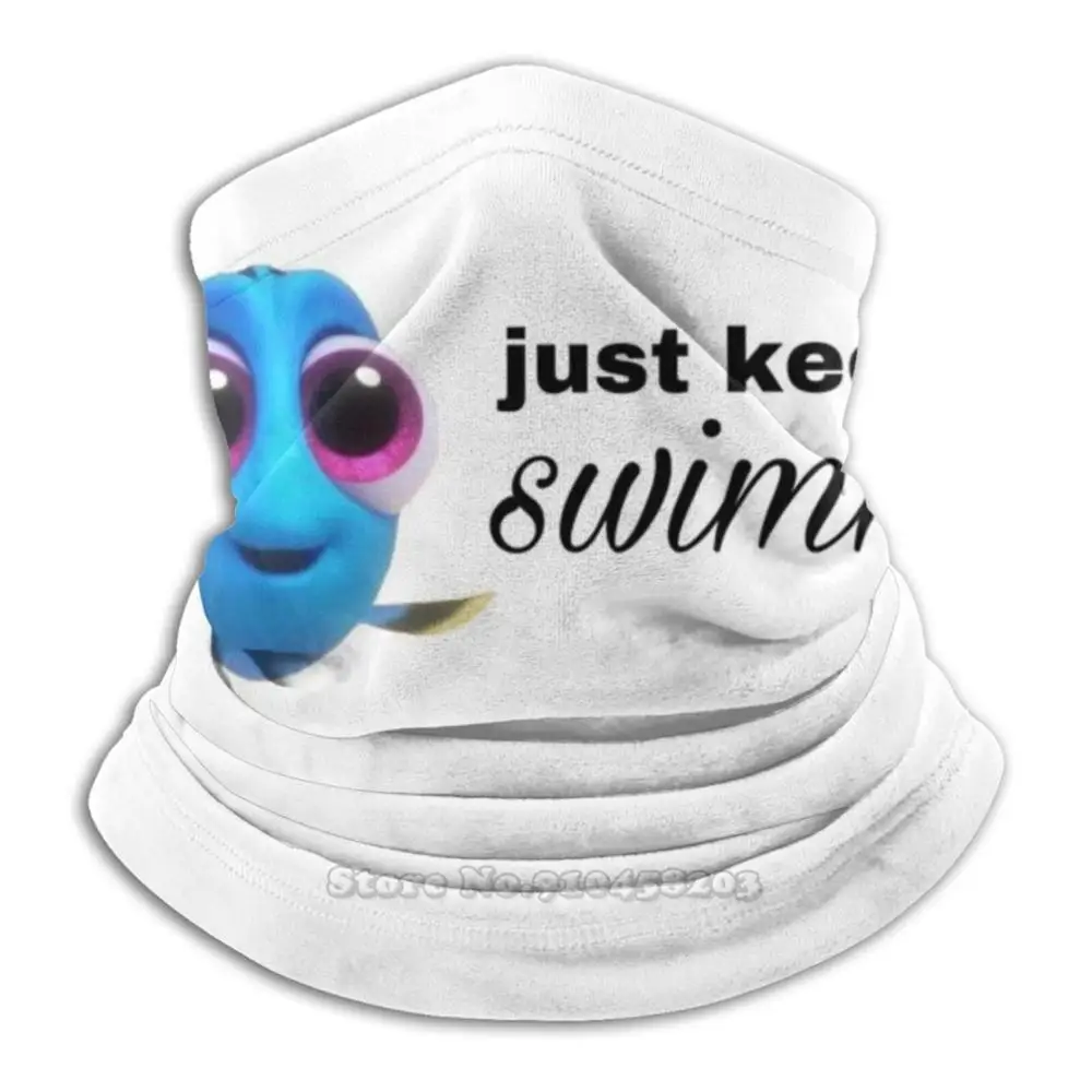 Просто держите плавательный бандана шарф-маска шеи Теплый головной убор и Дори