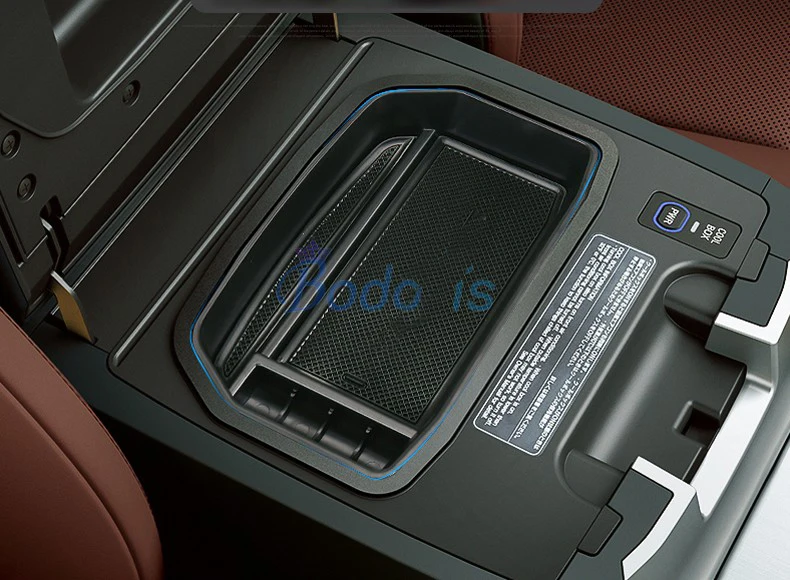 Автомобильный интерьер Нескользящая укладывающая коробка центральный