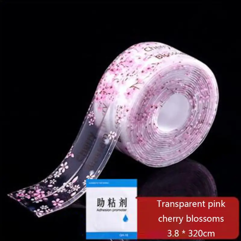 3 8x320 см Кухня мультфильм обрастания лента Водонепроницаемый плесени