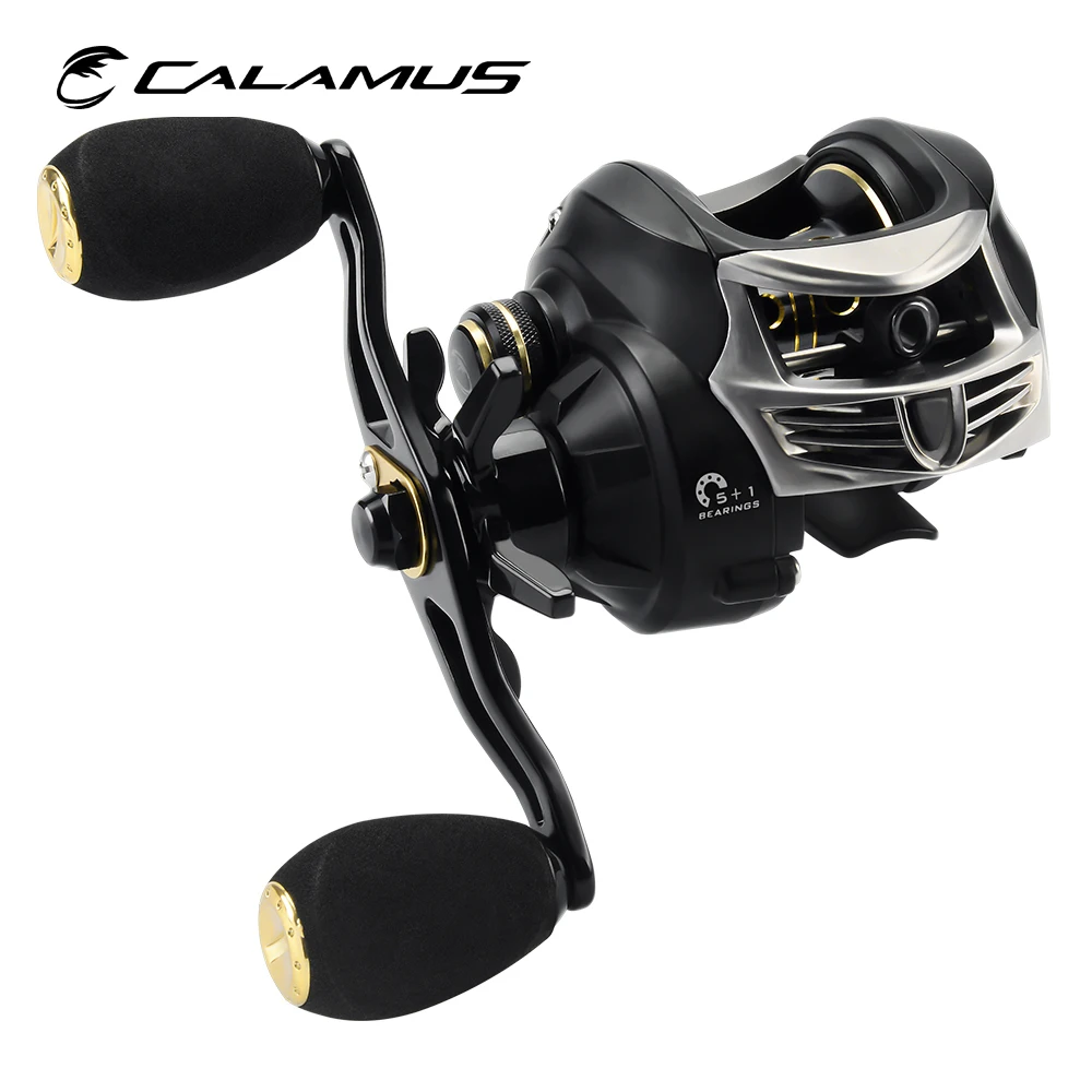 Calamus X1 для Пресноводной рыбной ловли катушка магнитный тормоз Системы 7 0: 1