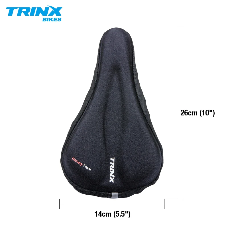 Чехол для велосипедного седла из пены с эффектом памяти Trinx мягкий и удобный