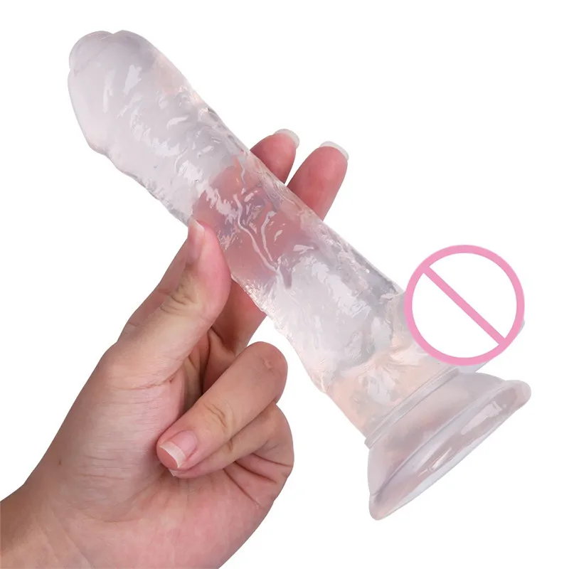 Сильный присоска большой фаллоимитатор для взрослых секс игрушки эластичный