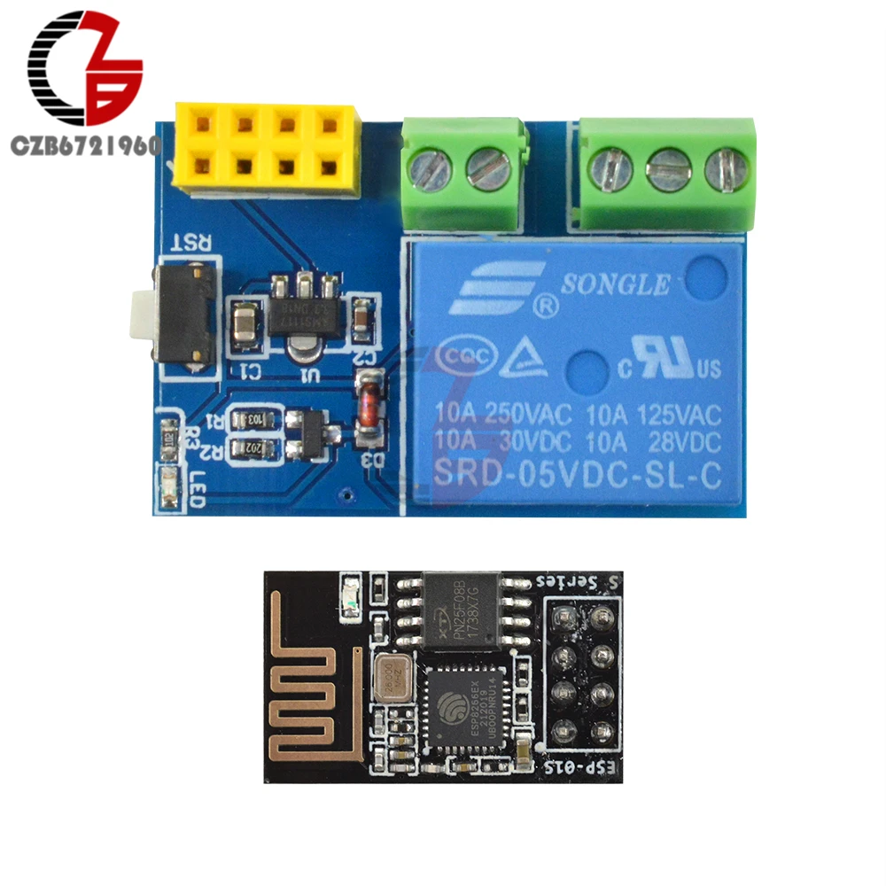 DC 5 В ESP8266 ESP-01S 1 канал беспроводной Wi-Fi релейный модуль дистанционное управление приложение переключатель для Arduino DIY умный дом