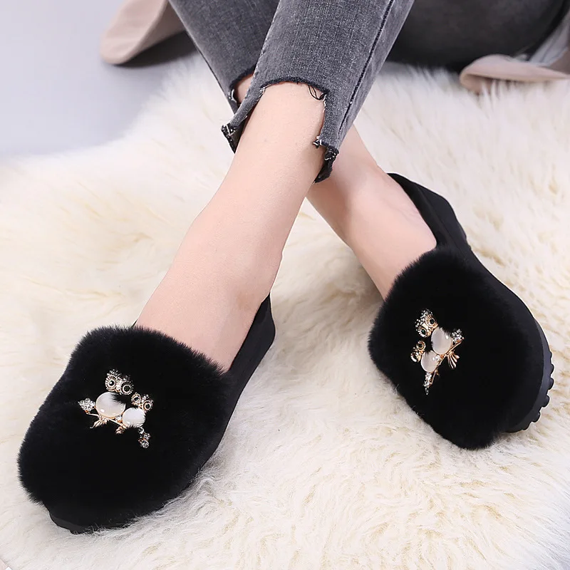 Fujin/мягкая обувь без шнуровки Женские лоферы на плоской подошве высокого