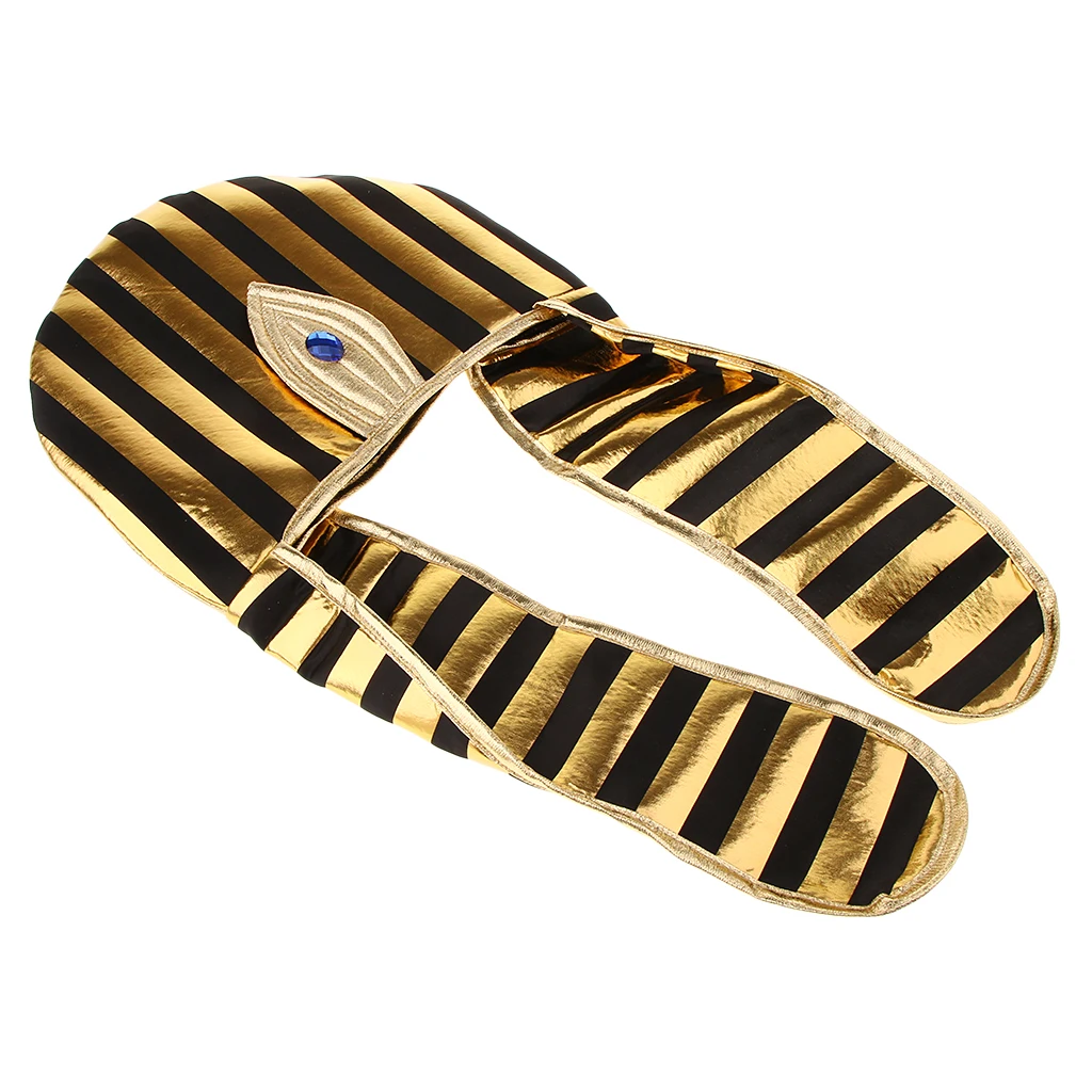 Смешные Мужчины Женщины Косплей Египет египетский фараон король шляпа реквизит