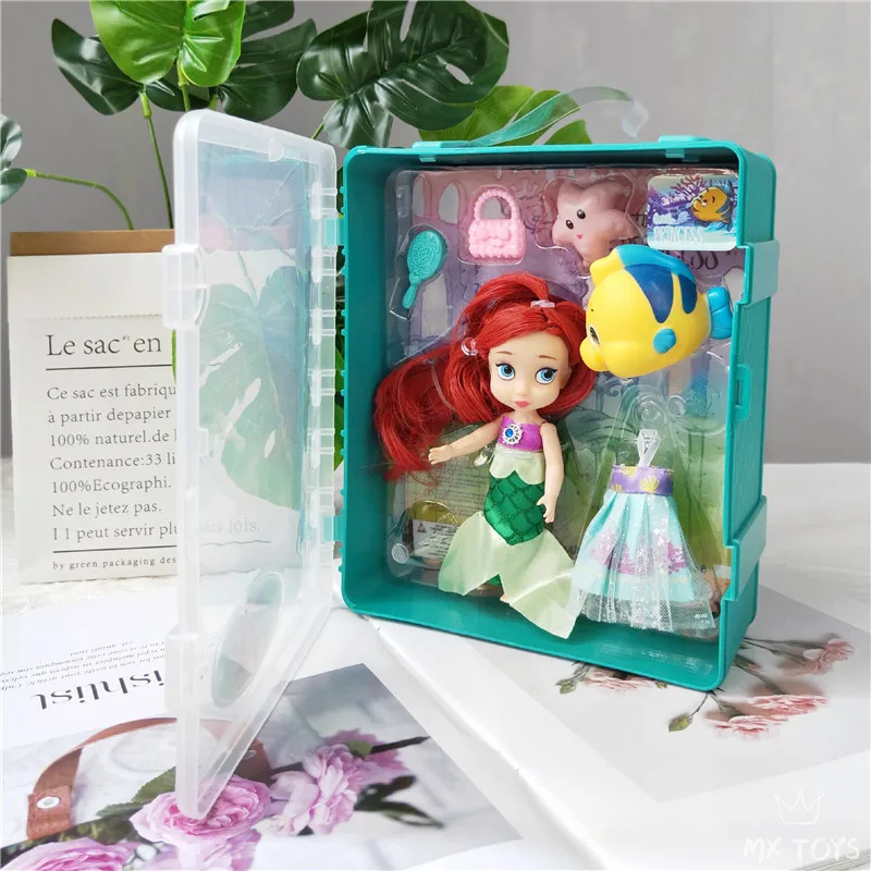 

2021 Princess Doll Snow White Princess Bell Figure Dolls DIY House Change Cloth for Children's Birthday Gifts