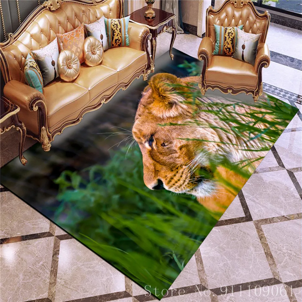 Домашний текстиль 3D коврики с принтом лисы коврик напольный для Спальня ковры
