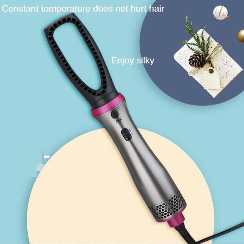 New Household Fan Travel Type Hair Dryer Anion Hammer Type Hair Dryer Cold And Hot Air Distribution Nozzle Can Be Replaced enlarge