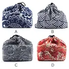 21*28 см Ланч-бокс в японском стиле, сумка-тоут в японском стиле, Портативный Ланч-бокс в японском стиле, дорожный Ланч-бокс, чайные наборы для пикника, сумка