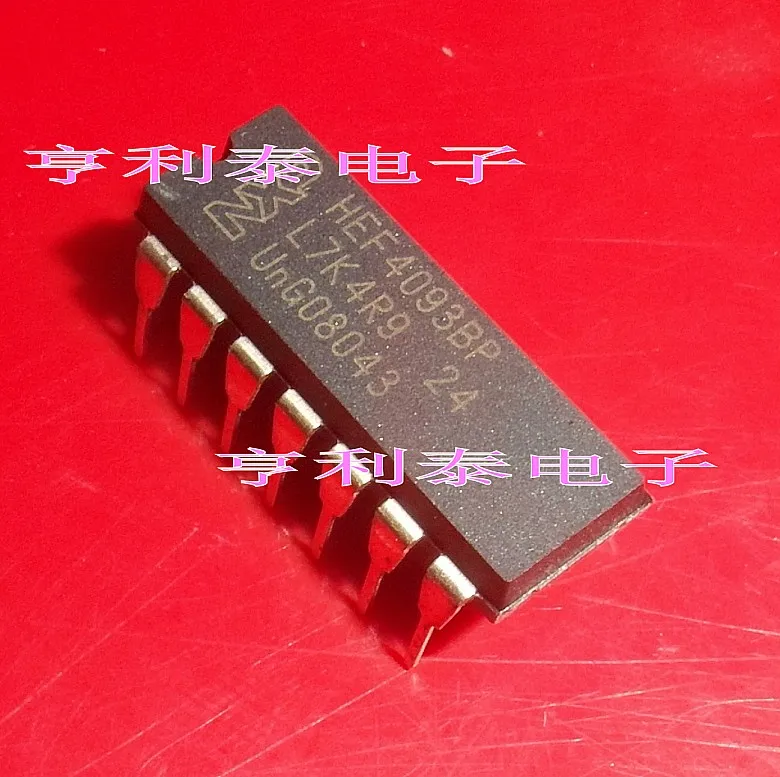 

10PCS/LOT HCF4093BE HEF4093BP CD4093BCN -