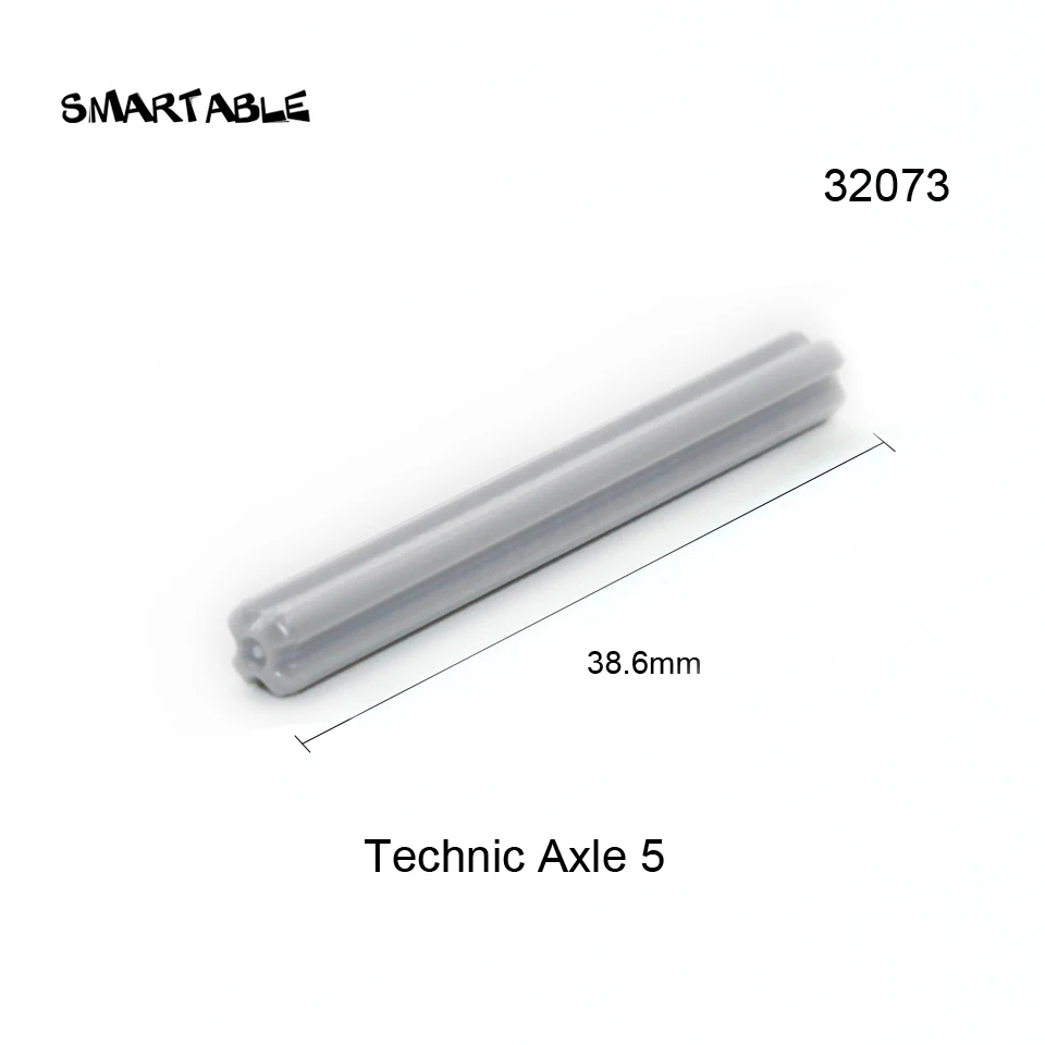 Smartable Technic Axle MOC части строительного блока игрушки Совместимые все бренды technic 32062/4519/3706/3707/3708/6587/24316/87083 игрушки