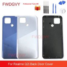 NEW For OPPO Realme Q2i Back Door Cover Battery Rear Housing Door Mobile Phone Case Replacement Repair Parts