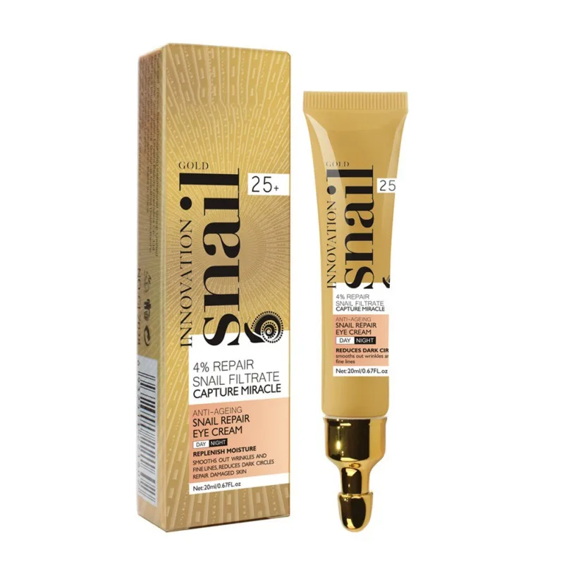 

20 мл крем для глаз с улиточной слизью анти-старения против мимических морщин, средство для глубокого увлажнения для того, чтобы уменьшить мо...