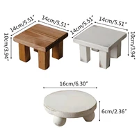 l41d newborn small coffee table baby photo shooting handmade wooden little tea desk infant photograph props accessories