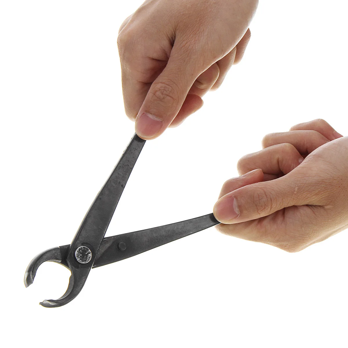 210 мм Профессиональный круглый край вогнутая ручка ветка резак Сад Бонсай