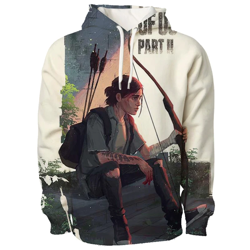 

3D Hoodies The Last of Us 2 Cool Streetwear Cool Mens Hoodie Sweatshirt Women Clothing Moletom Last of Us 3Dwinter Clothes Women