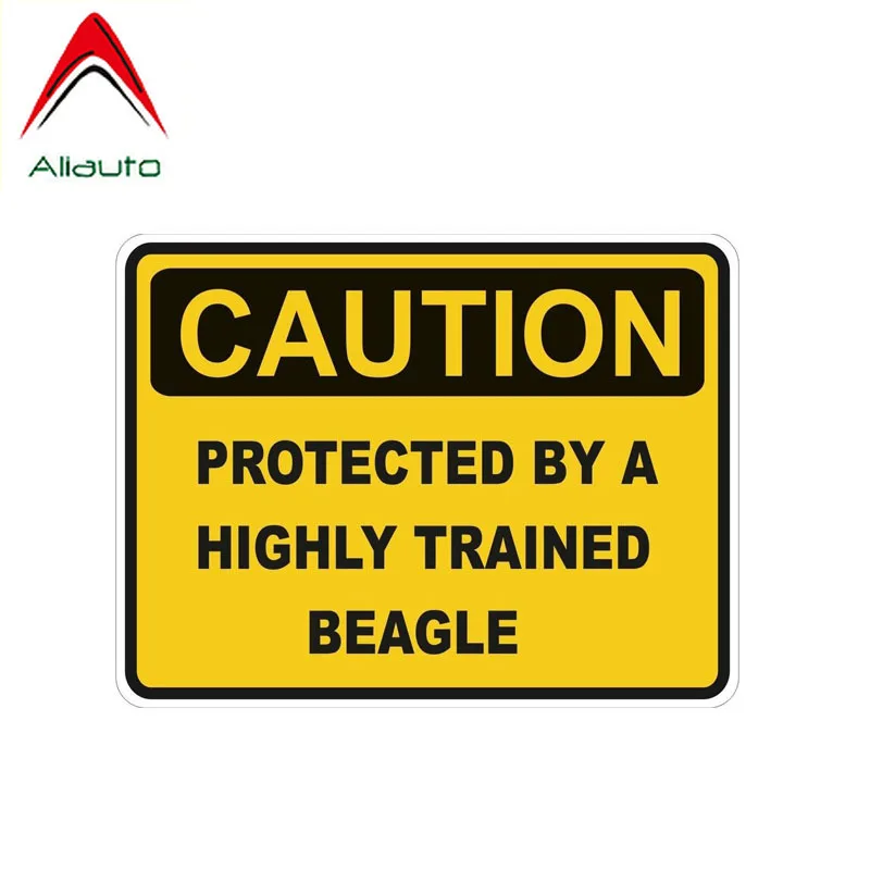 Aliauto Предупреждение автомобиля Стикеры аксессуары защищены в высшей степени Teained