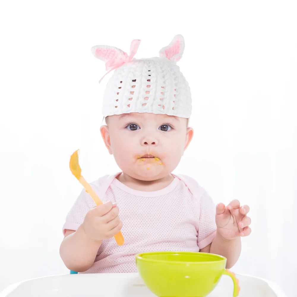 

1 Set Photography Clothing Acrylic Fibers Clothes Hat Pants for Infant Newborn