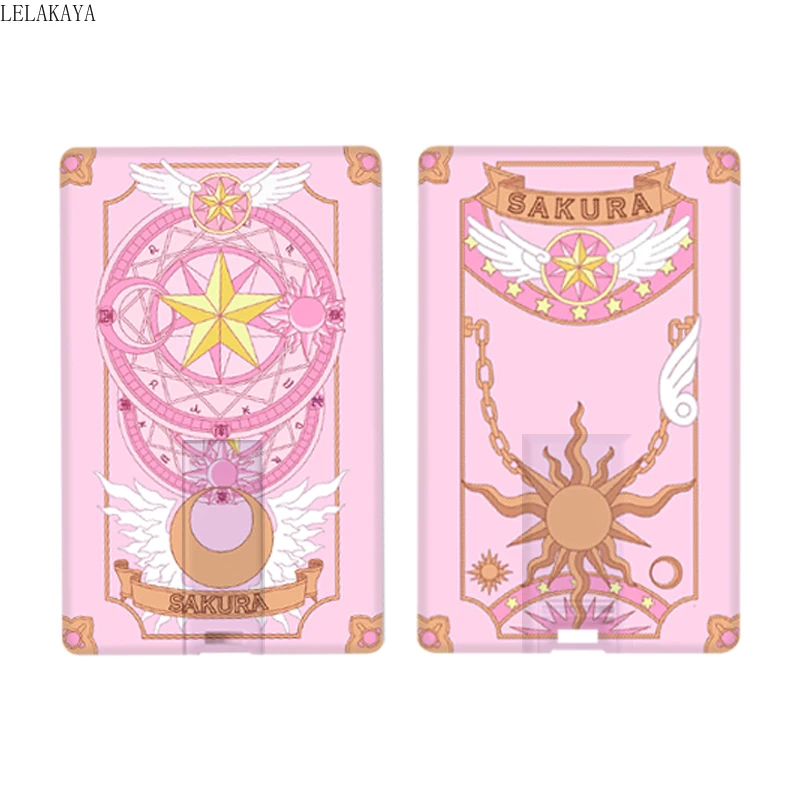 Аниме CardCaptor Sakura действие напечатанный рисунок Косплэй Таро кулло Клоу карты USB