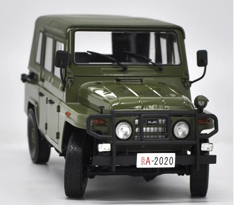 Оригинальная Заводская аутентичная 1:18 Beijing Jee p 2020 BJ2020 патруль вагон литья под