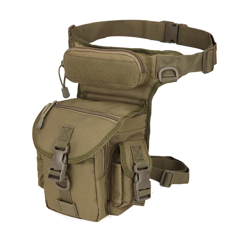 

800D Waterproof Military Tactical Bag Leg Bag Tactica Milita Militaire HuntingTool Fanny Thigh Pack Motorcycle Riding Waist Pack