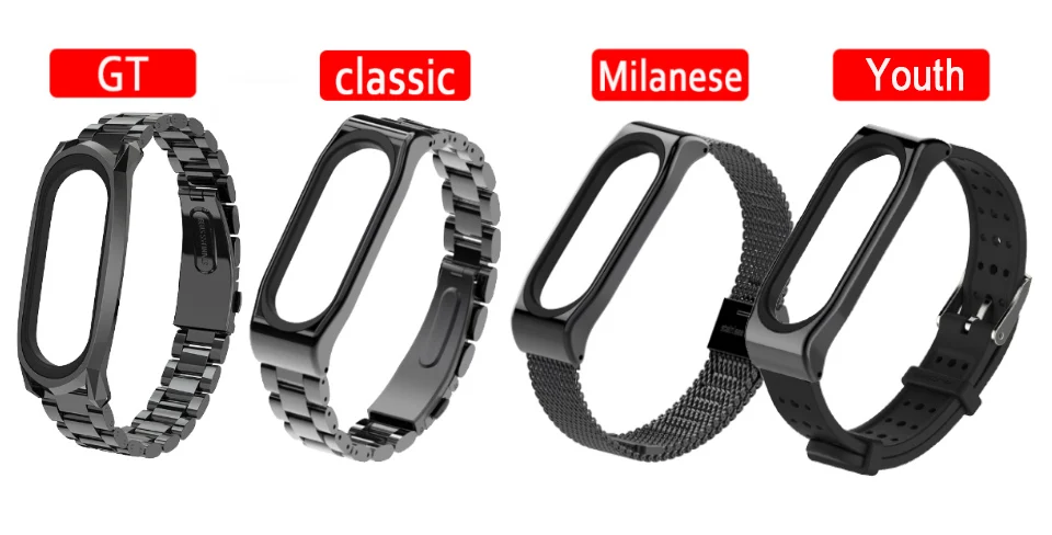Для Xiaomi mi Band 4 металлический ремешок Безвинтовой из нержавеющей стали для Xiaomi mi band 4 NFC браслет металлический сменный ремешок для mi 4