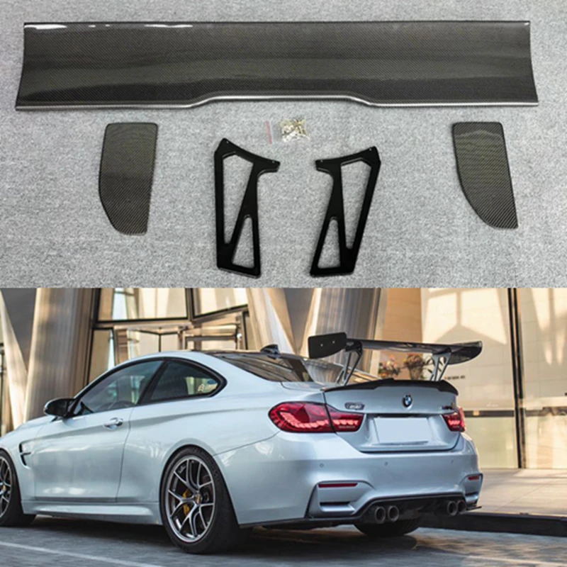 Для BMW F82 F80 F87 M2 M3 M4 M5 M6 GTS 2 Style задний спойлер из углеродного волокна для автомобиля